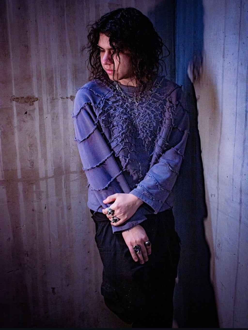 WEBBED SWEATER