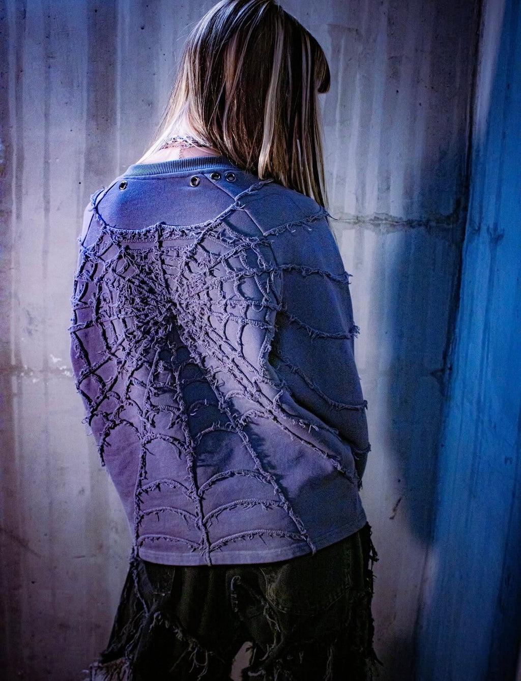 WEBBED SWEATER