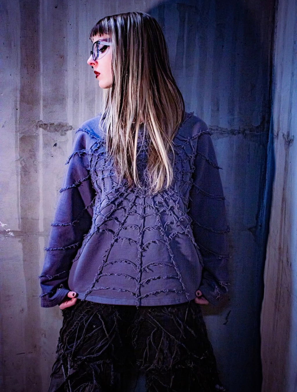 WEBBED SWEATER